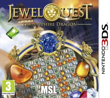 Jewel Quest - The Sapphire Dragon (Europe) (En,Fr,De,Es,It,Nl) box cover front